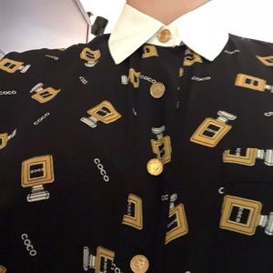 coco chanel blouse